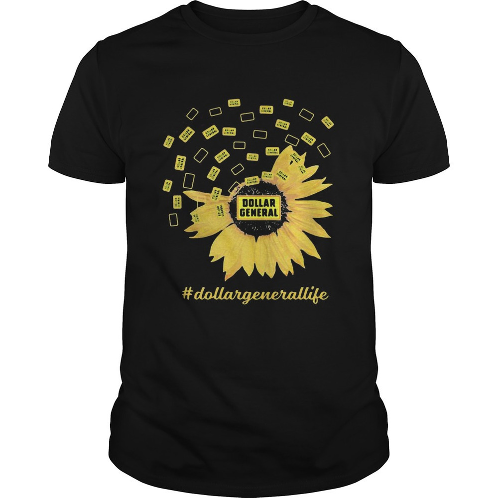 Dollar General Life Sunflower Shirt
